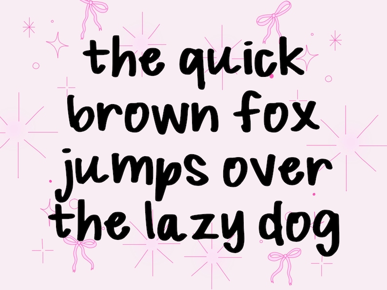Girly Pop Handwritten Font, Pretty Handwriting Font, Girly Handwriting Font, Girly Pop, Cricut Font, Procreate Font, Planner Fonts