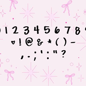 Girly Pop Handwritten Font, Pretty Handwriting Font, Girly Handwriting Font, Girly Pop, Cricut Font, Procreate Font, Planner Fonts