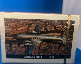 DOUGLAS DC  4-1946 TWA PLAYING CARDS 