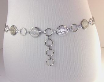 Buffalo Nickel Coin Belt,Genuine Buffalo Nickels, Unisex Belt Special Orders welcome, Handcrafted