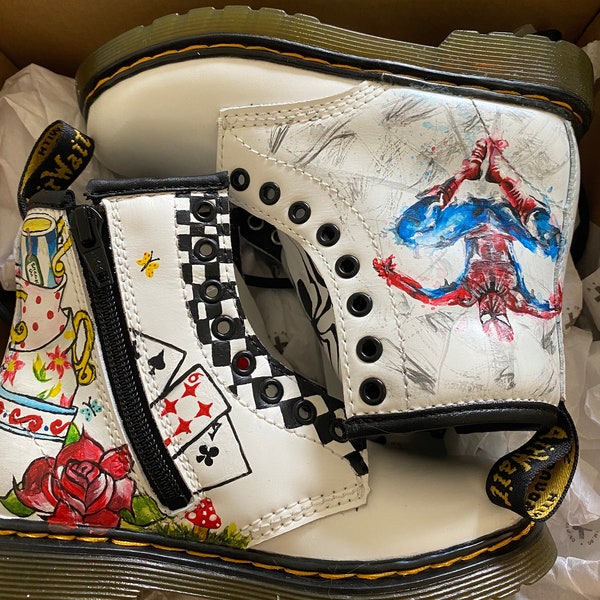 custom dr martens boots