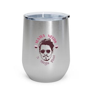 Jhonny Depp Mega pint wine tumbler,, mother day gift, Justice for Jhonny Depp, Mega Pint Wine Glass Tumbler, Wine Cup, Johnny Depp trail