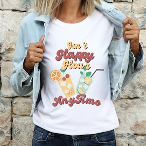 Isn't happy hour anytime shirt| Johnny depp shirt| Vacation shirt| mama shirt| Funny Vacation shirt| Funny Mom shirt| Drinks shirt