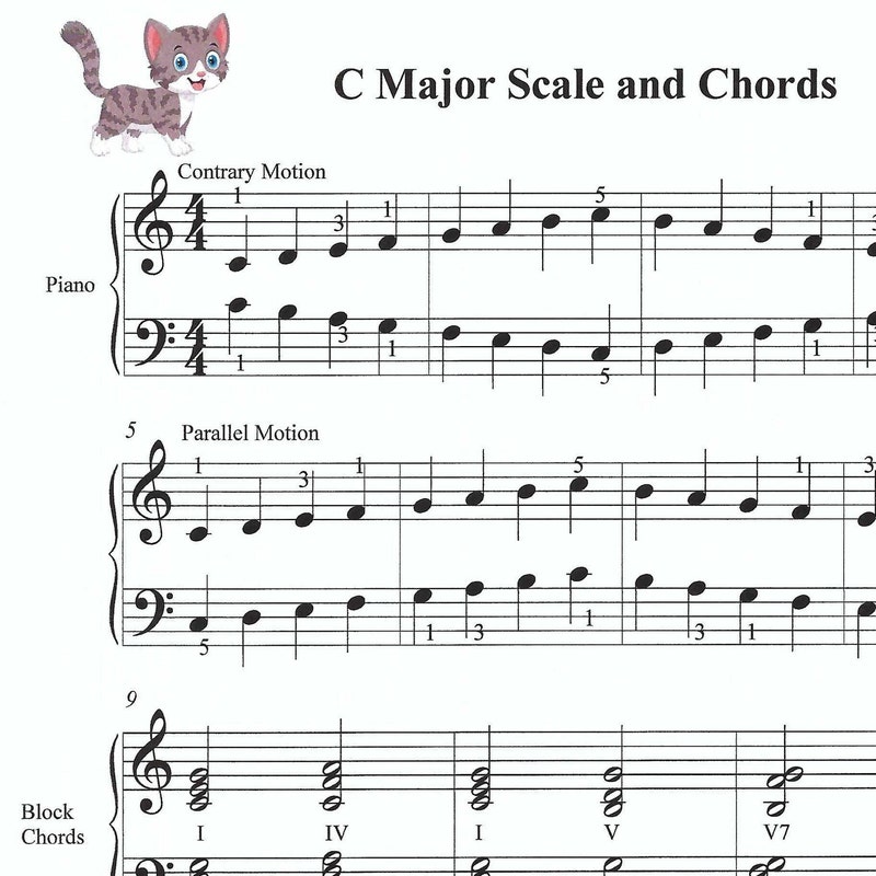 Music C and F - Etsy