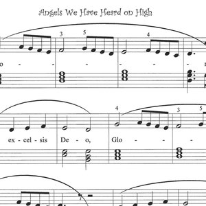 Silent Night easy piano, beginner Christmas piano, silent night sheet music, piano sheet music, christmas sheet music, easy christmas piano, image 4