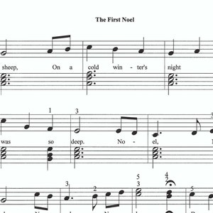 Joy to the World easy piano, beginner Christmas piano, Joy to the World piano sheet music, easy chords, fun Christmas piano, easy Christmas image 4