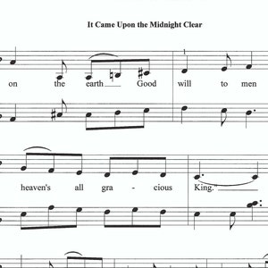 It Came Upon a Midnight Clear piano sheet music, Christmas piano sheet music, piano sheet music, Christmas sheet music, easy Christmas, fun image 4