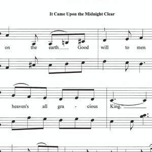 It Came Upon a Midnight Clear piano sheet music, Christmas piano sheet music, Christmas, piano, music, easy Christmas piano, Christmas Sheet image 2