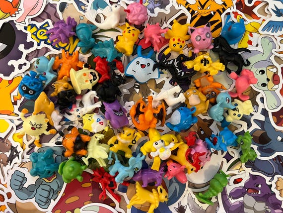 thumbnail image 2 of 48-Pack Pokemon Mini Figure Toys – Pikachu Action Figures For Kids Gifts Party Favors 2 of 6
