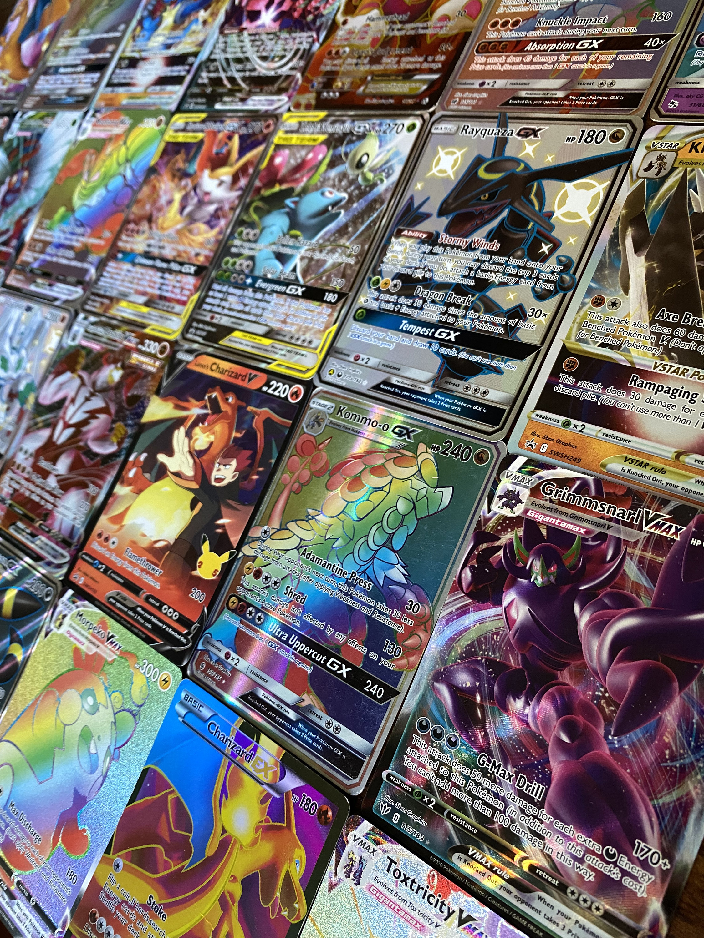 60Pcs Vmax cards V GX EX English version anime collection Trading card  booster shiny cards pokemon toy for kids - Realistic Reborn Dolls for Sale