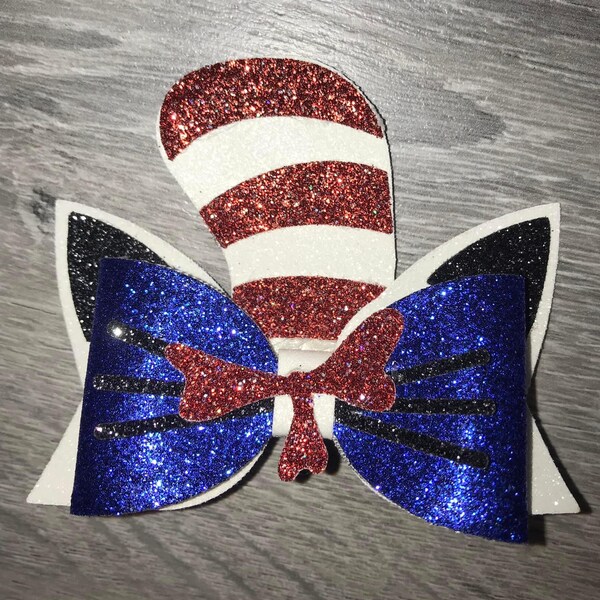 Dr Seuss Bow - Etsy