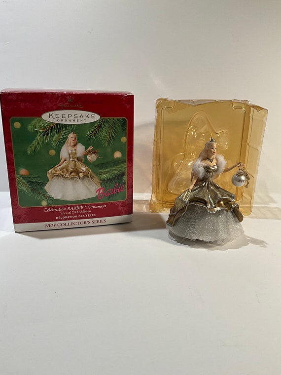 BARBIE CELEBRATION Keepsake Ornament 2000 Etsy UK