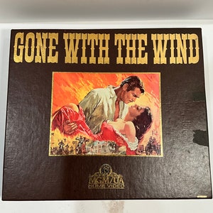 Gone with the Wind COLLECTORS EDITION VHS box set 1985