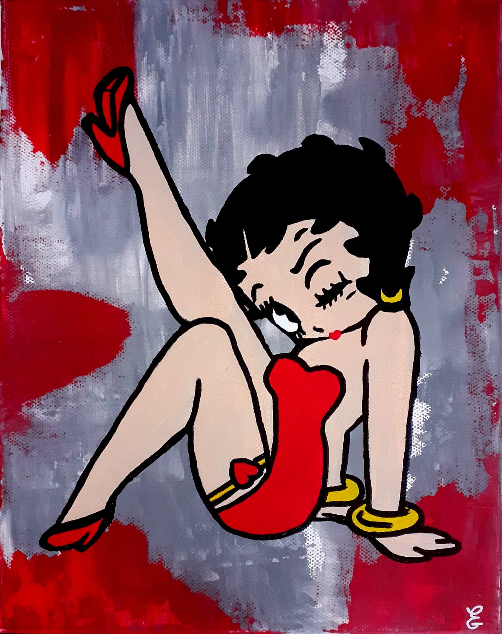 Toile Betty Boop