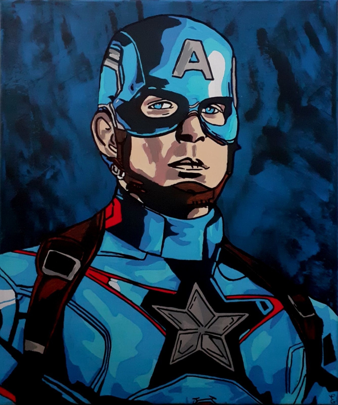 Toile Capitaine America