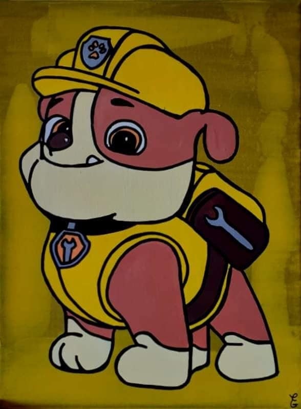 Toile Ruben Pat Patrouille