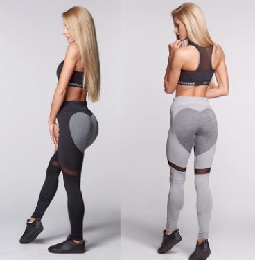 Heart Butt Leggings - Etsy