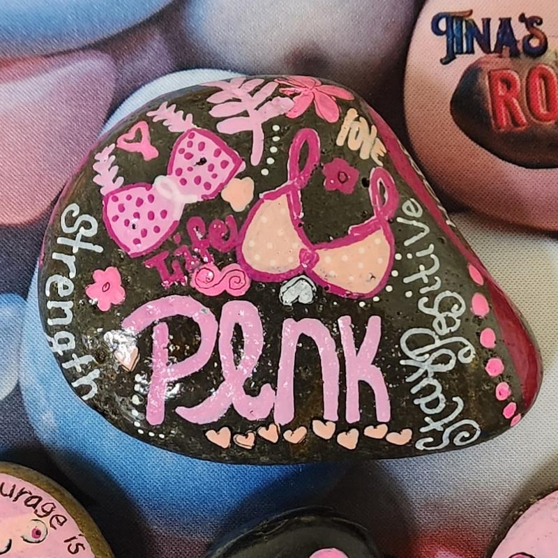 Cancer Rock Art - Etsy