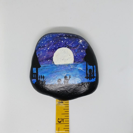 Lake Life Painted Rocks Lake Rock Painting
