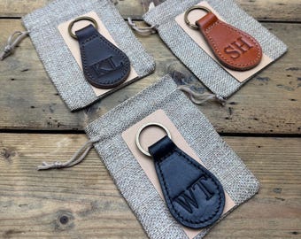 Authentic Vintage Coach Leather Key Ring/purse Charm/zipper Pull
