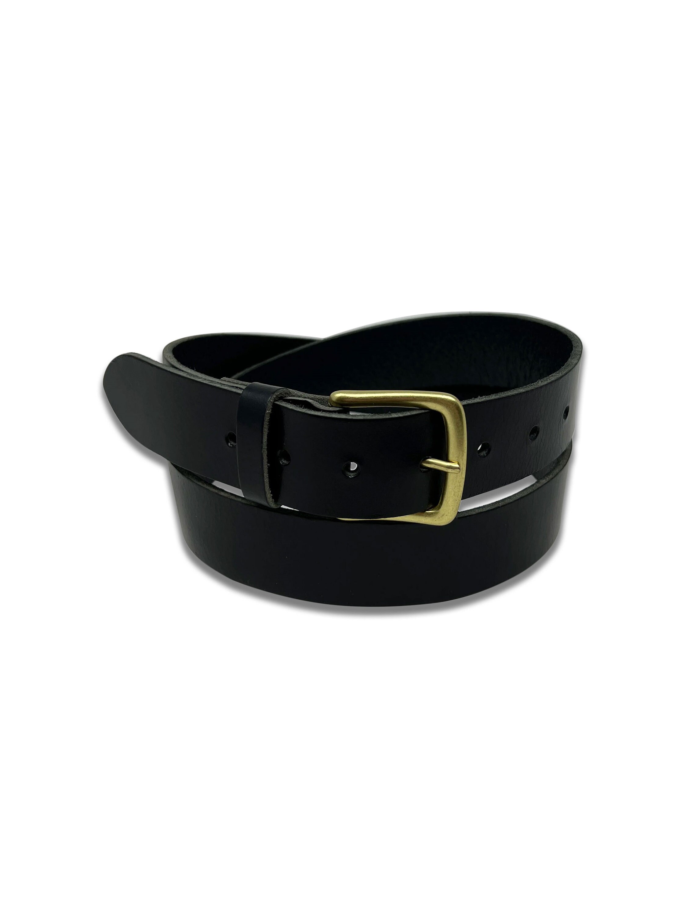 Mens Full Grain Leather Belt, Made From Genuine Top Grain Buffalo