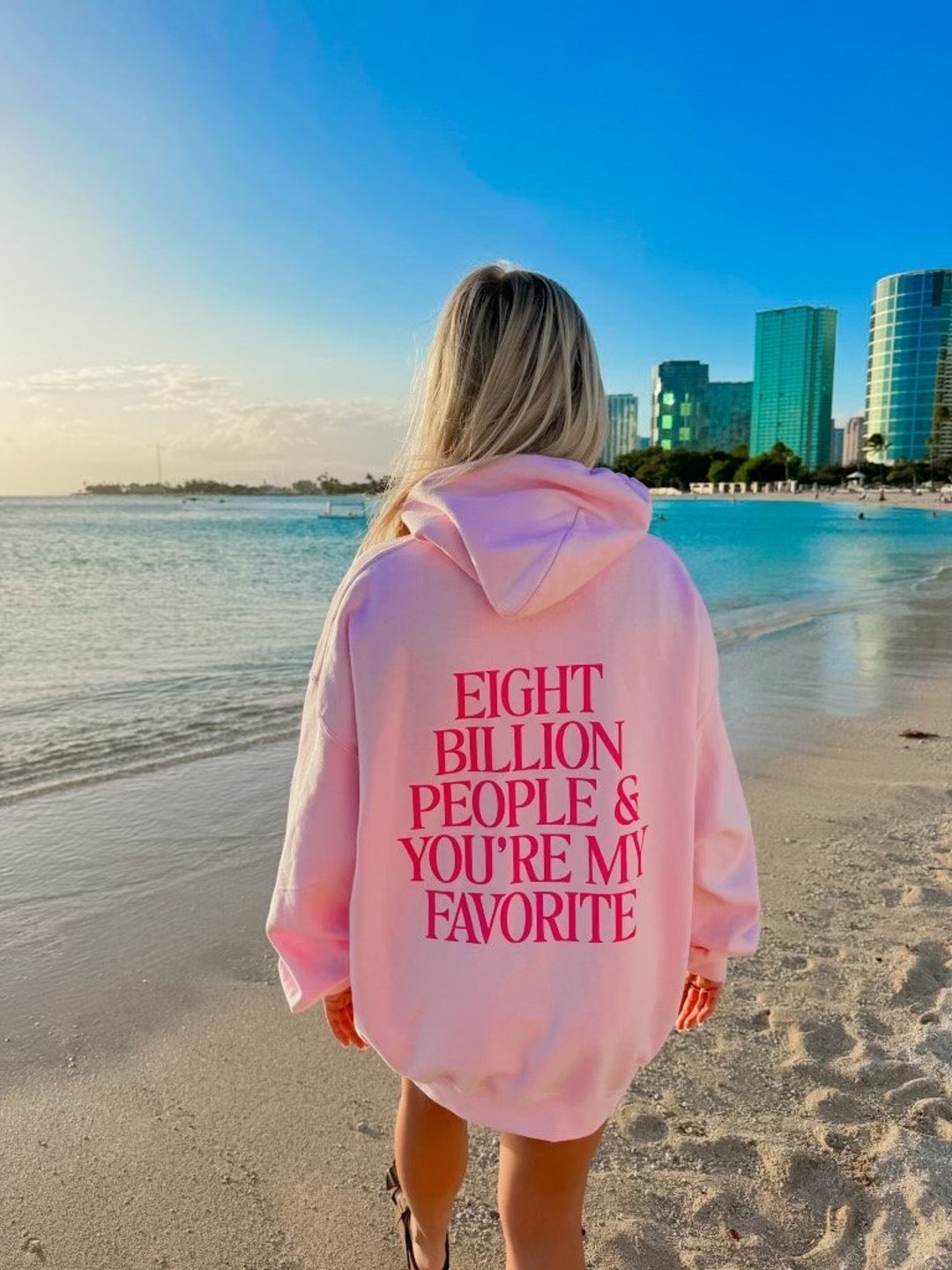 Seven Billion People Hoodie, Valentines Day Gift, Best Friend Matching
