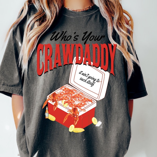 crawfish shirt, crawfish suck itself, wife shirt, crawfish season, comfort colors, summer shirt, party shirt, crawdaddy, crawfish boil