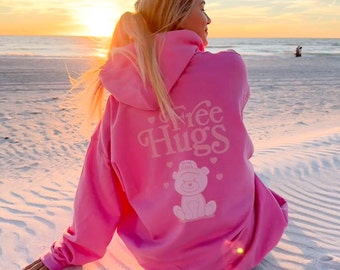 free hugs hoodie hugs hoodie trendy positive hoodie trendy crewnecks gift for her I hope you know how loved you are beach hoodie