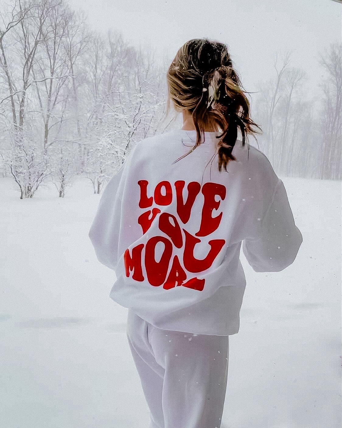 Love Graphic Crewneck main image 1
