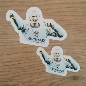 Erling Haaland HQ Sticker 2 pieces