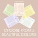 Printable School Note Template Letter Sized Template Multi-colored ...