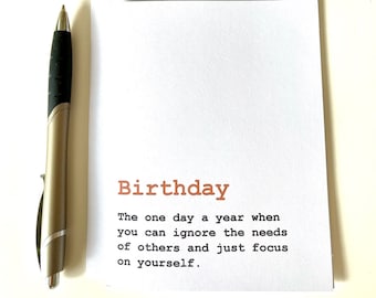 Funny Birthday Card (Version 2)