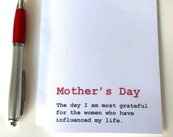 Dulce tarjeta del Día de la Madre para tías, hermanas, amigas y madrinas.