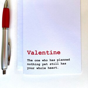 Tarjeta de San Valentín humorística