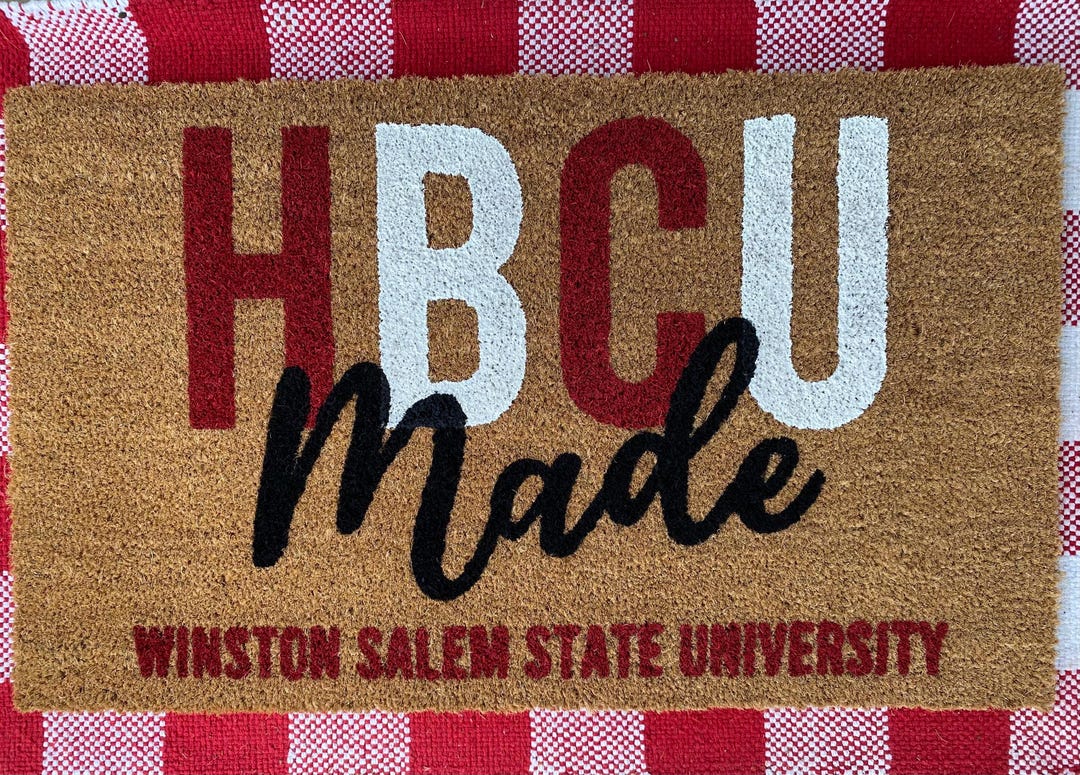 HBCU Made Doormat, Personalized Doormat, Graduation Gift, HBCU - Etsy