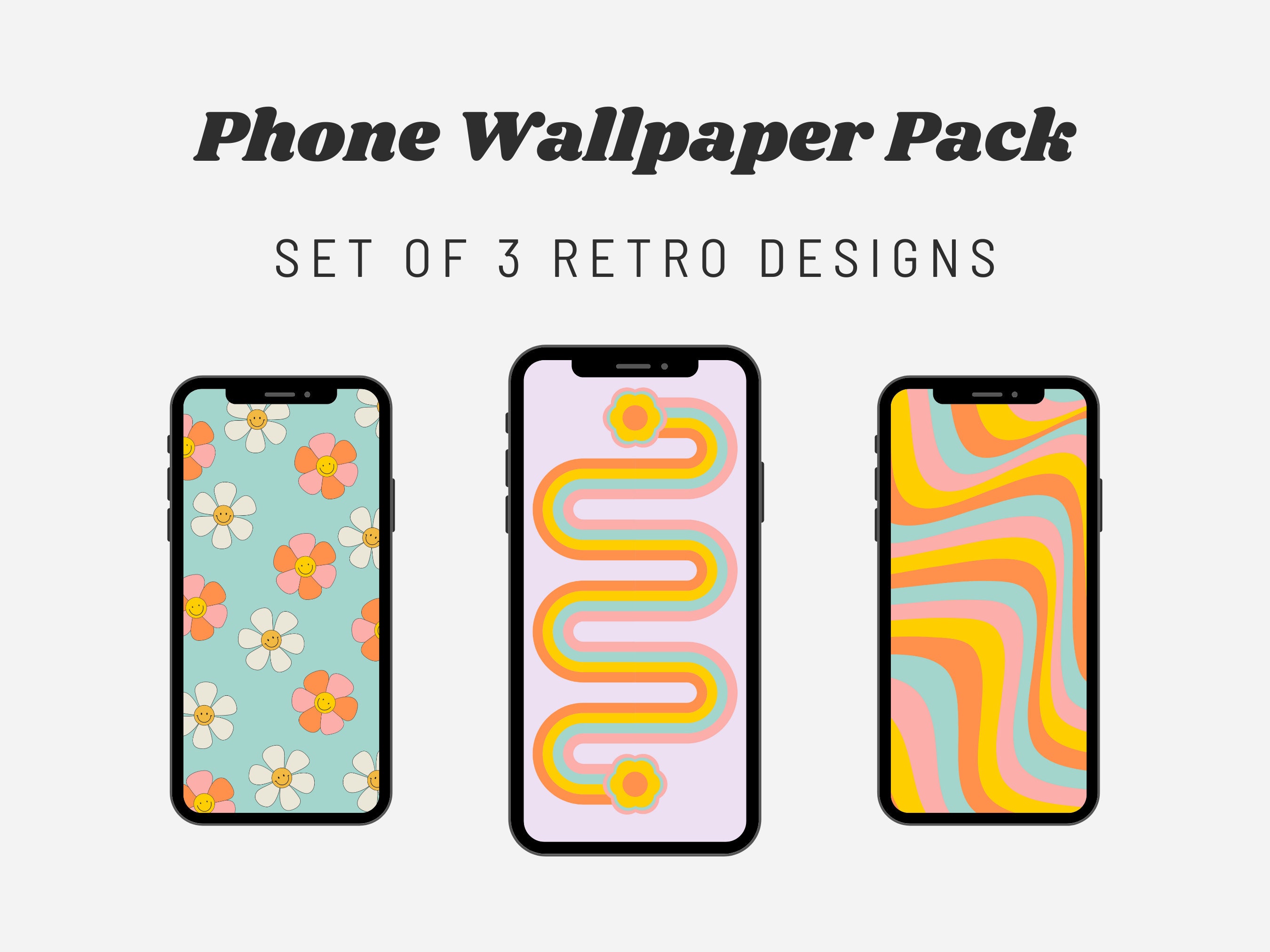Groovy Hippie Phone Wallpaper Set Psychedelic Aesthetic - Etsy Canada Groovy Hippie Phone Wallpaper Set Psychedelic Aesthetic - Etsy Canada