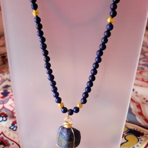 Lapis lazuli necklace