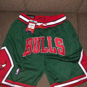 Green and Red Chicago Bulls Just Don 