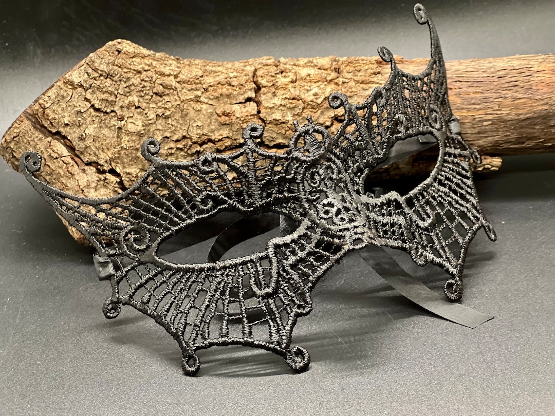 Lace Eye Mask Floral Vintage Costume Eye Mask Party Wedding Etsy