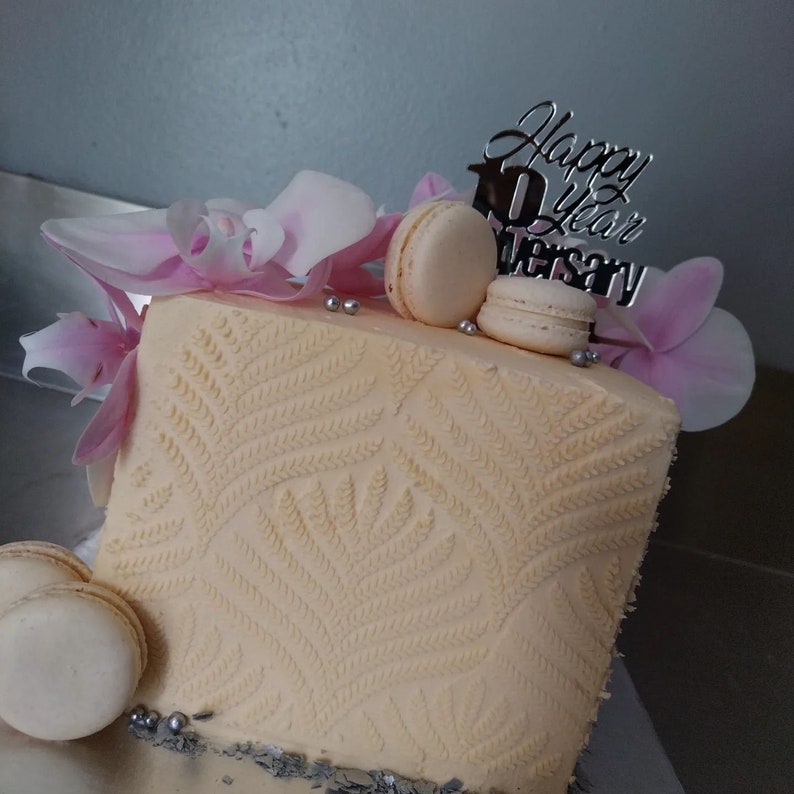 Wheat Harvest Cake Stencil Cake SVG Digital Download Etsy