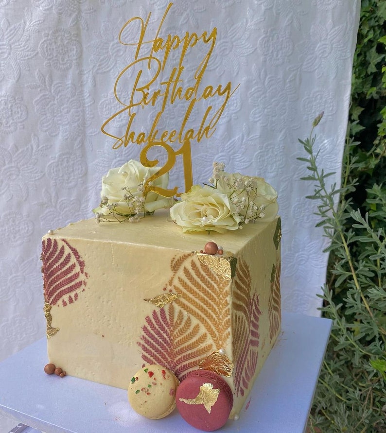 Wheat Harvest Cake Stencil Cake SVG Digital Download Etsy