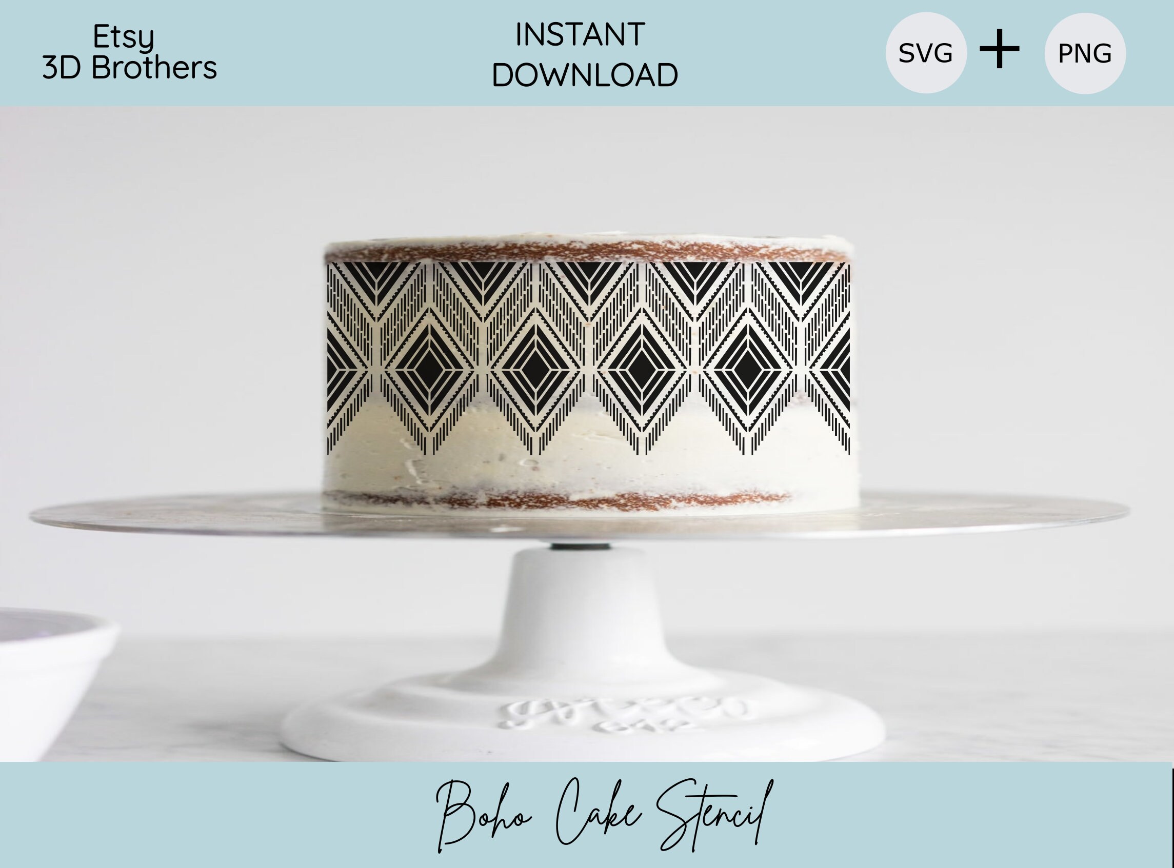 Aazon.co: Houndstooth Wall Stencil - Large Reusable Stencils For