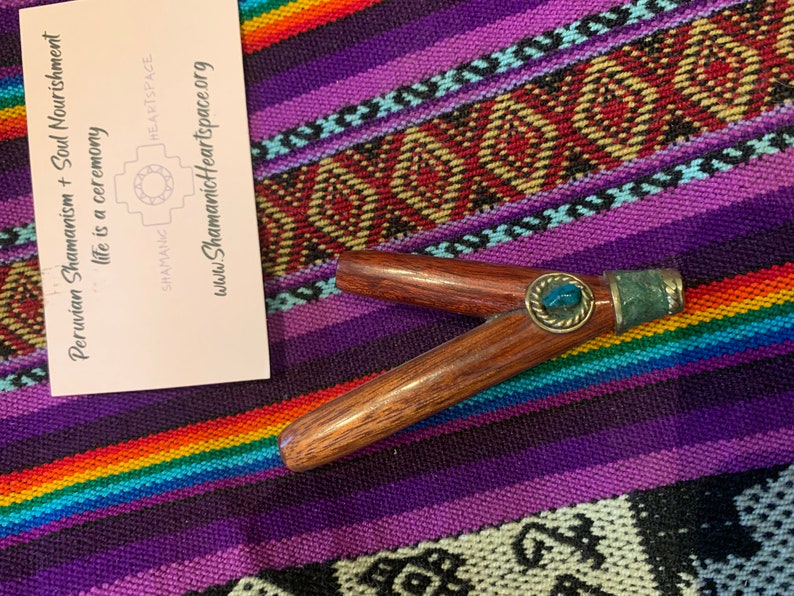 Karipe Amazonian Rapé Pipe I Selfapplicator I Peruvian Hapé Etsy