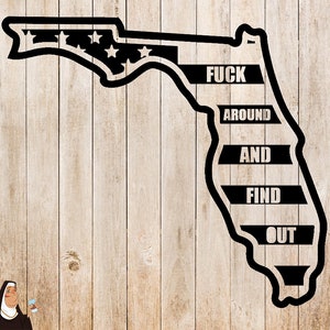 FAAFO Flagge - Florida SVG