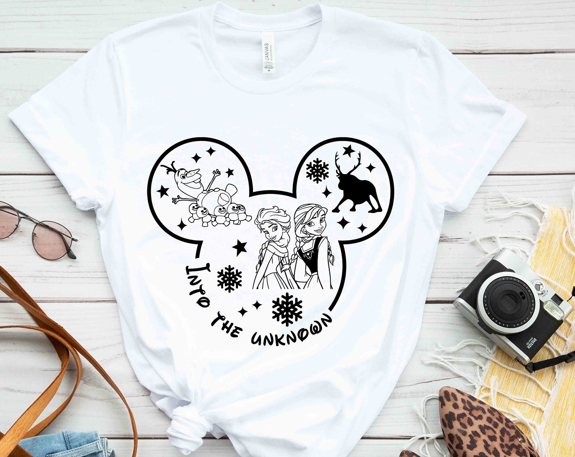Elsa Into the Unknown, Elsa Frozen T-Shirt Elsa Into the Unknown, Elsa Frozen T-Shirt