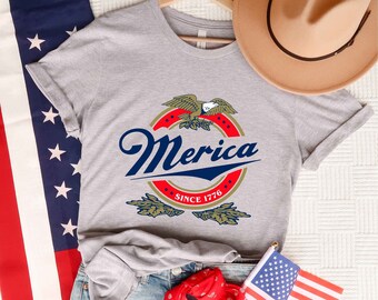 Miller lite merica shirt Clearance