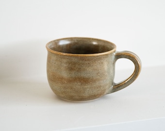 Tasse à café de ferme rustique - Tasse à thé et à café en céramique faite main