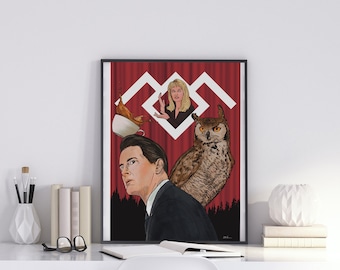 Twin Peaks "Meanwhile" - PRINT