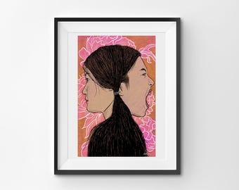 Two Faced - PRINT