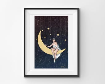 Star Girl - PRINT